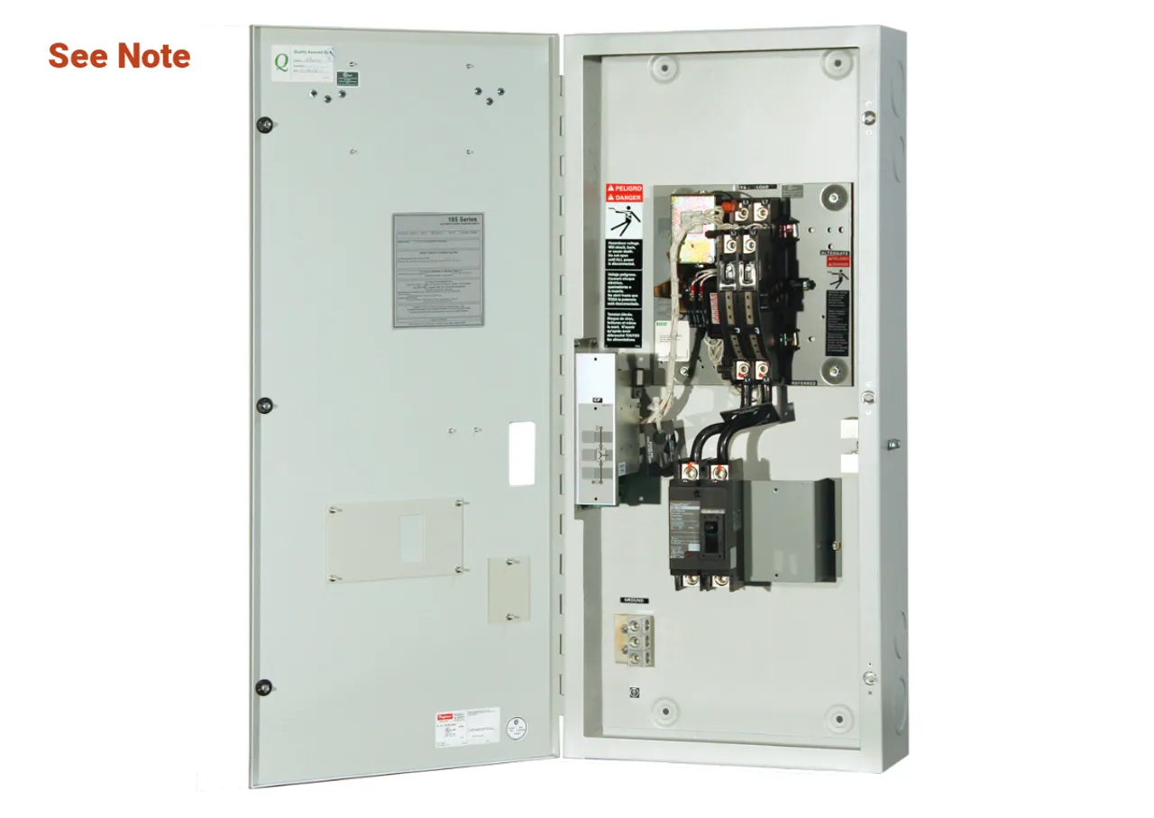 ASCO 400 Amp Automatic Transfer Switch Service Rated Series 185SE NEMA ...